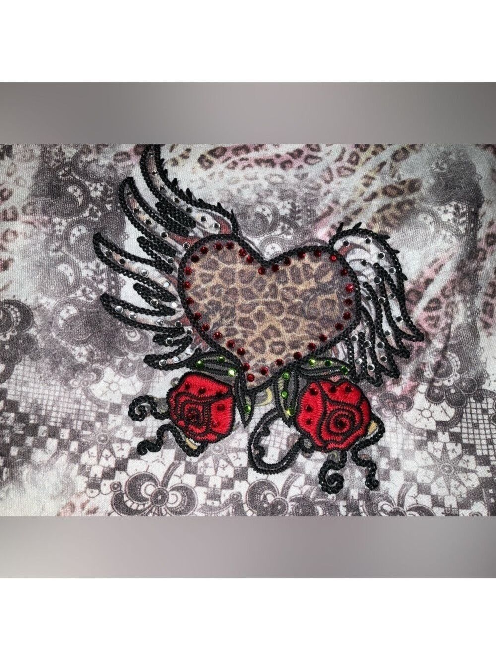 Spy Zone Exchange scarf- approx. 22” x 74” -never used- embellished /‎ rare